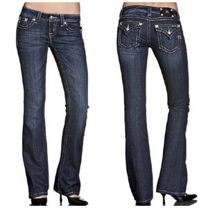 Miss Me • Dark Bootcut Jeans JS5014B61 • SZ 28
